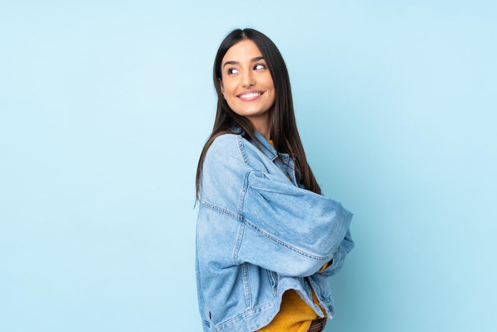 woman with dental fillings in springfield il