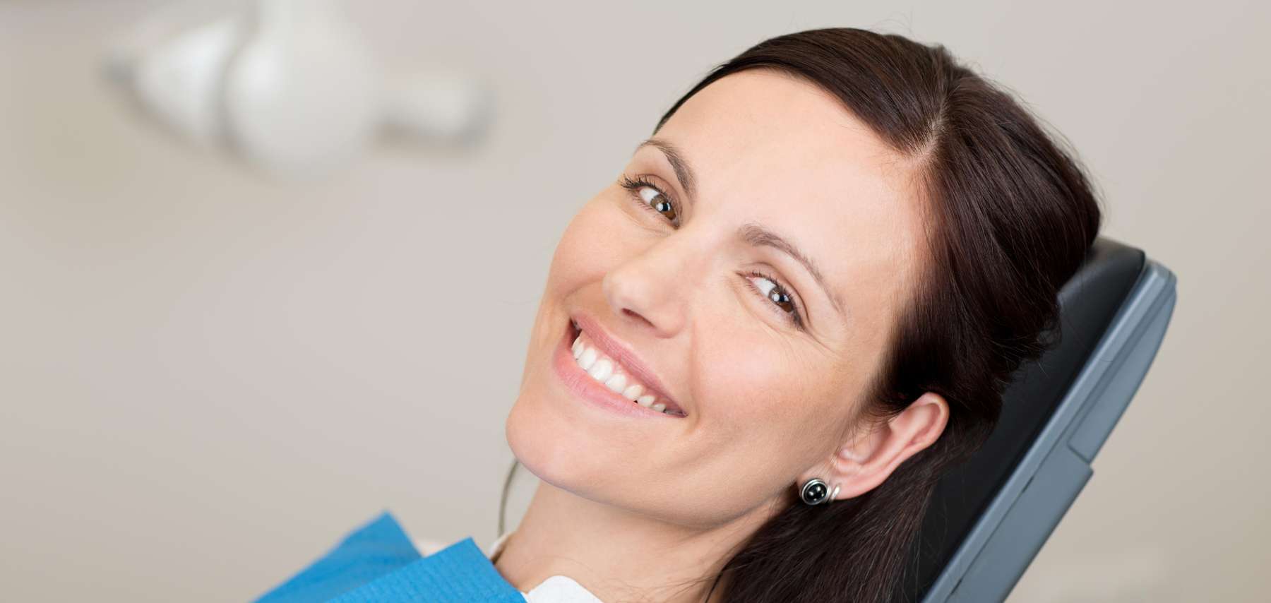 woman sitting in adental chair