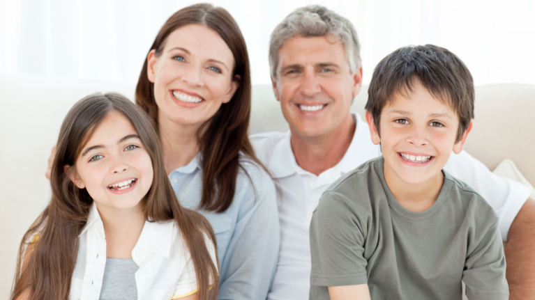 A Smiling Family | Springfield IL Dentist